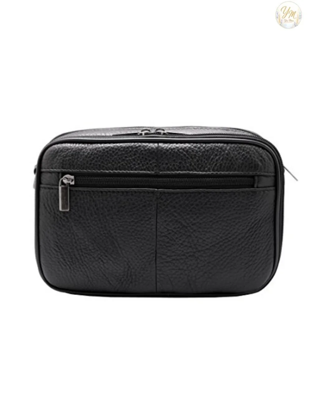 Genuine Leather Messenger Bag Crossbody Shoulder Bag Wallet Organizer